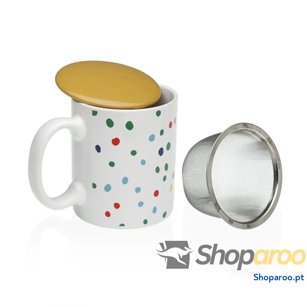 Chávena com Filtro para Infusões Versa Dotty