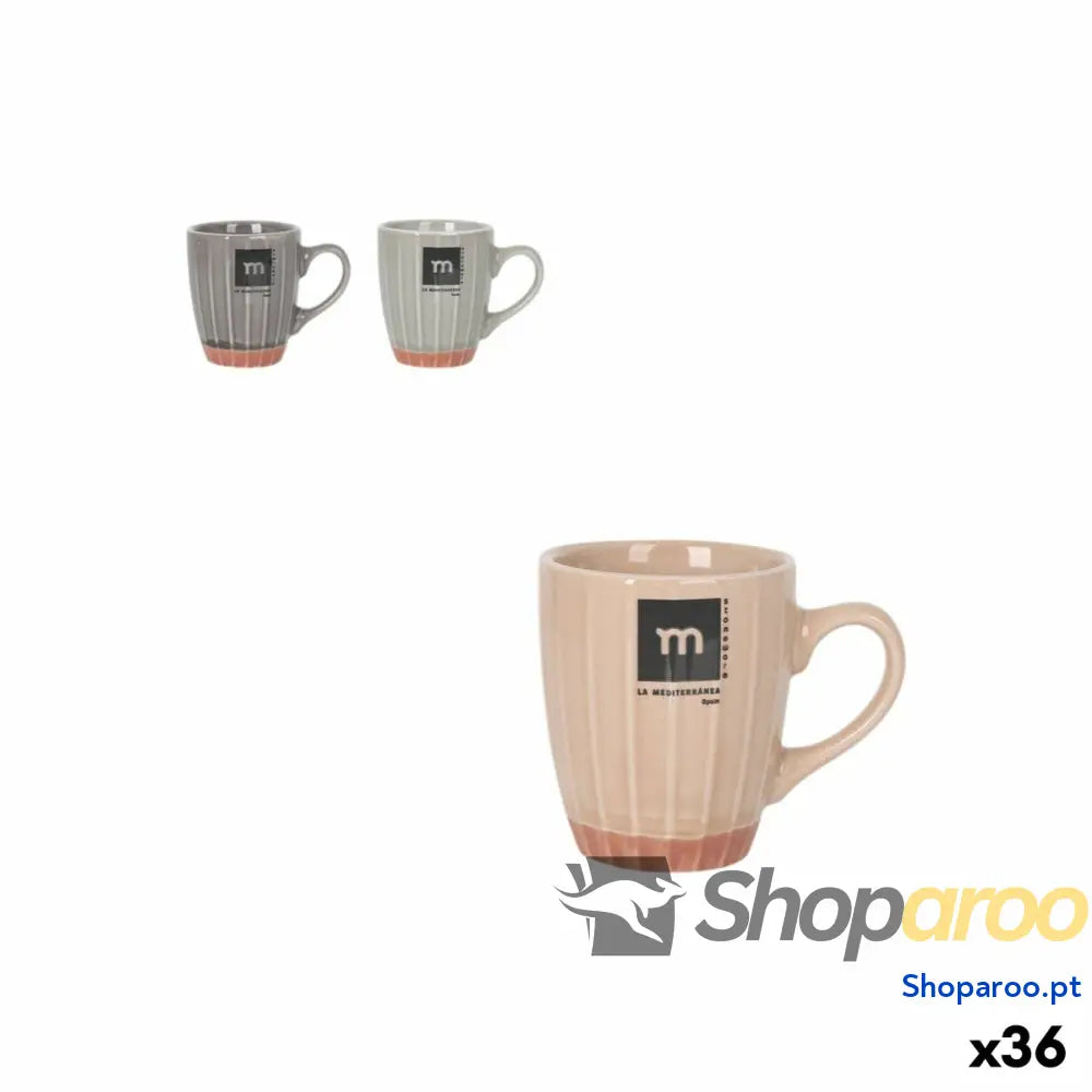 Chávena para café e chá La Mediterránea Melody 90 ml (36 Unidades)