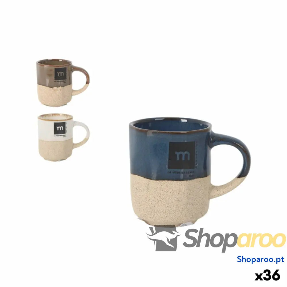 Chávena para café e chá La Mediterránea Skyline 100 ml (36 Unidades)