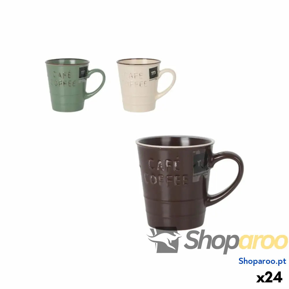 Chávena para café e chá La Mediterránea Sweet farm 200 ml (24 Unidades)