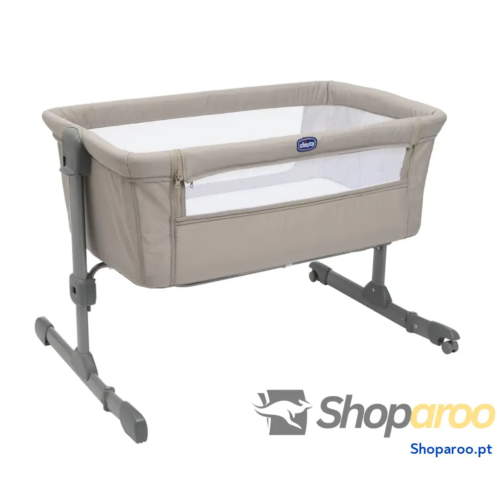 Chicco Next2Me Essential Cuna para Recién Nacido Sostenible Compatible con Diferentes Camas Altura Ajustable Inclinable