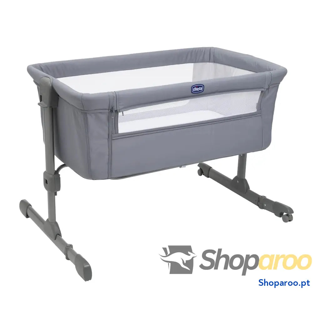 Chicco Next2Me Essential Cuna para Recién Nacido Sostenible Compatible con Diferentes Camas Altura Ajustable Inclinable