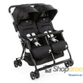 Chicco OHlalà Twin Cadeira de passeio gémeas meses a 15 kg para botões punho e irmãos carrinho duplo reclinável