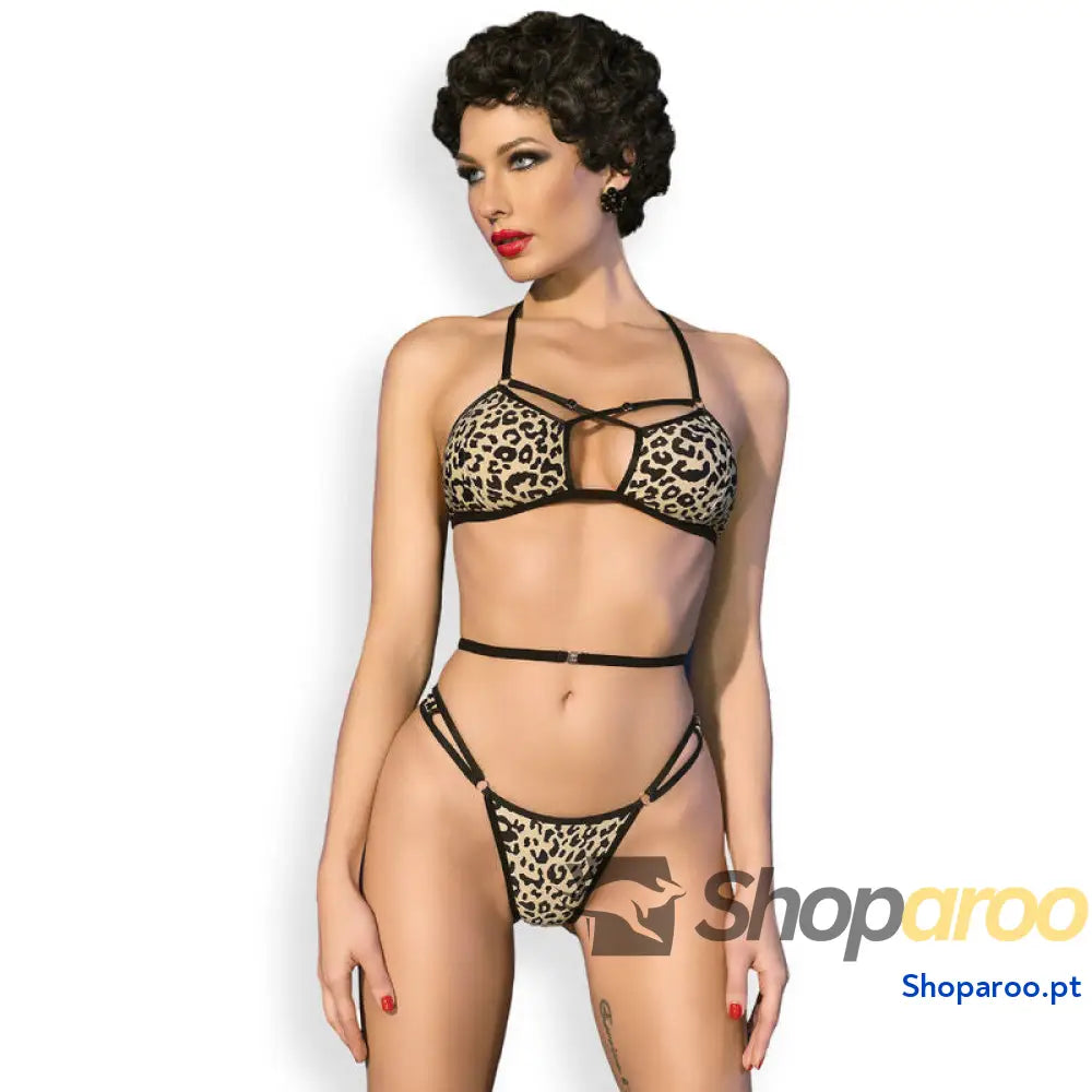 CHILIROSE CR 4497 BIQUINI LEOPARDO S/M