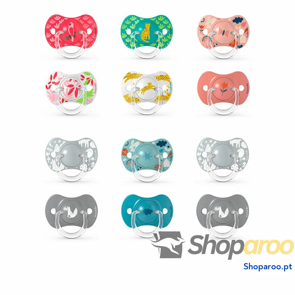 Chupeta Suavinex Prints M Multicolor (2 Unidades)