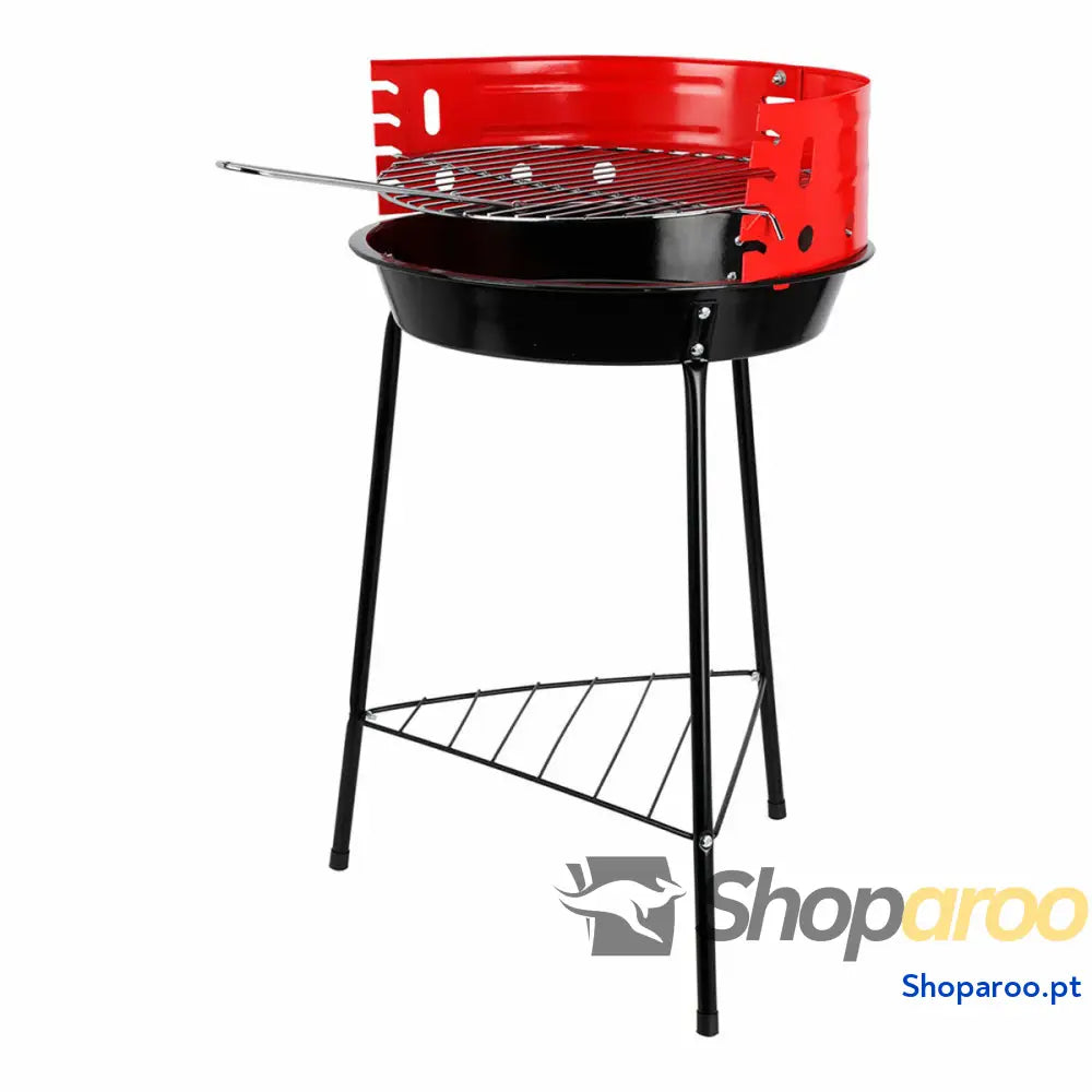 Churrasco BBQ Collection 33 X 32 X 55 CM Preto Vermelho
