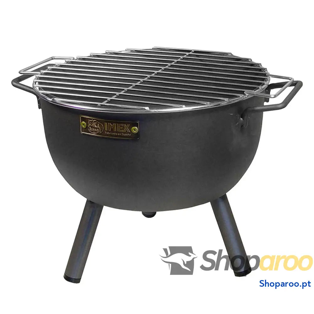 Churrasco Imex el Zorro Sobremesa Grelhador Carvão Preto Ø 30 x 28 cm