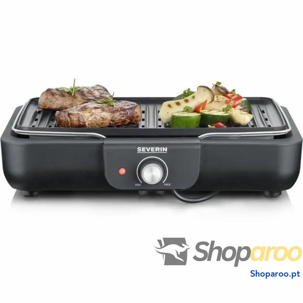 Churrasco Portátil Severin 8556 Aço inoxidável Alumínio