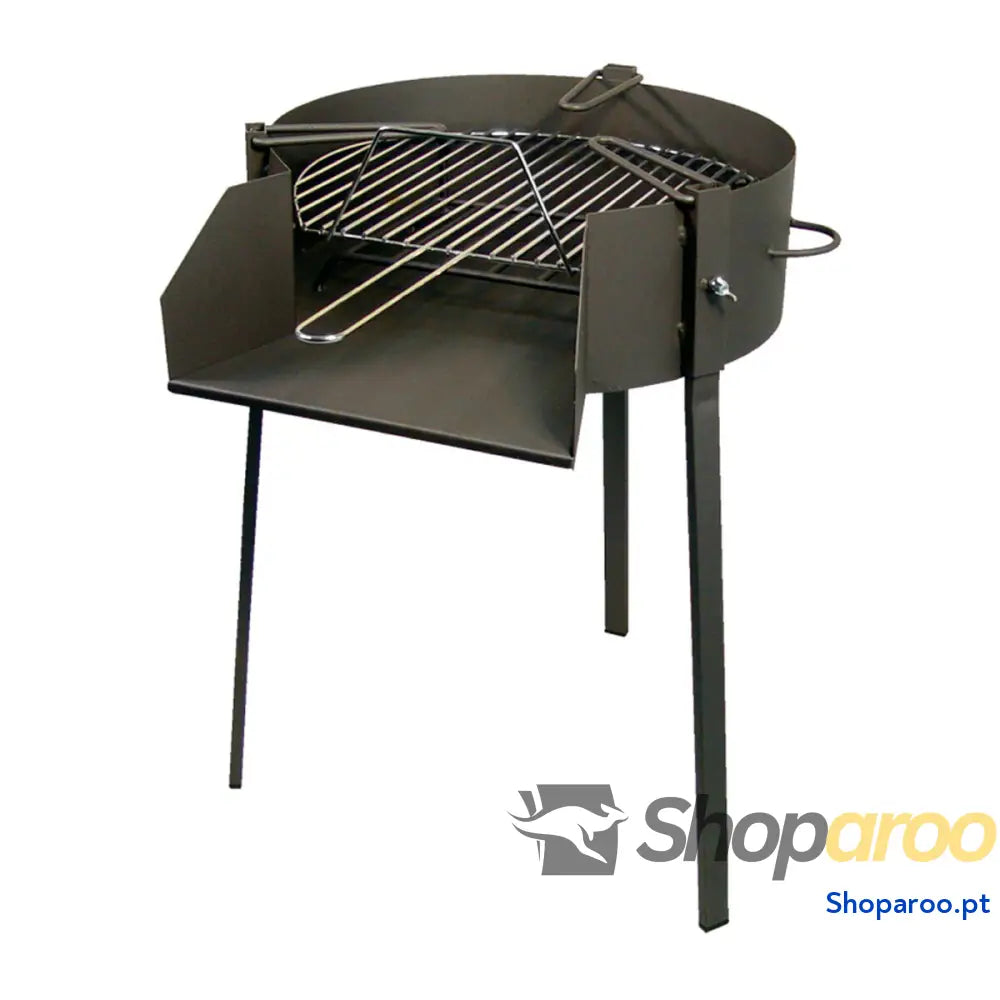 Churrasqueira a Carvão com Pernas Imex el Zorro Grelhador Redonda Preto (Ø 60 x 75 cm)