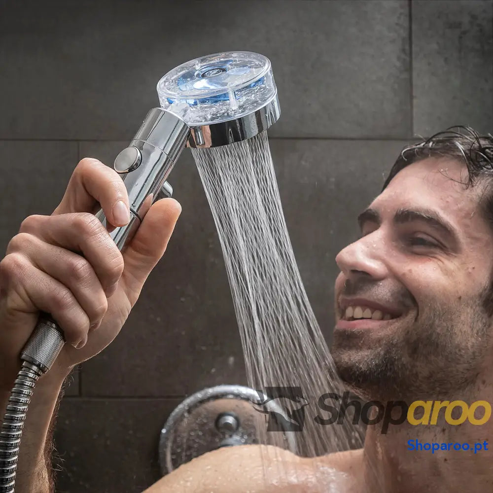 Chuveiro Ecológico com Hélice de Pressão e Filtro Purificador Heliwer InnovaGoods