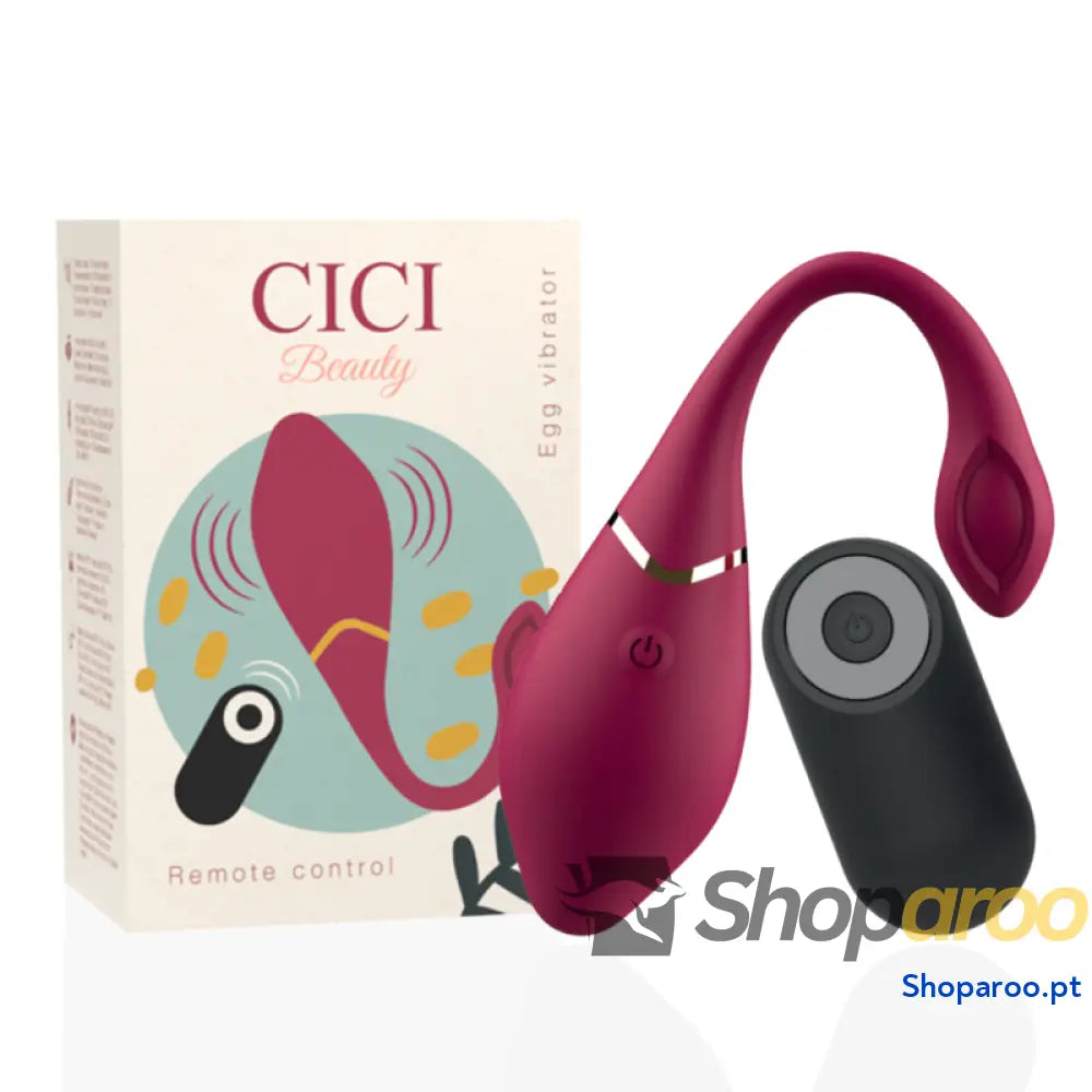 CICI BEAUTY - CONTROLE REMOTO PREMIUM SILICONE EGG VIBRADOR