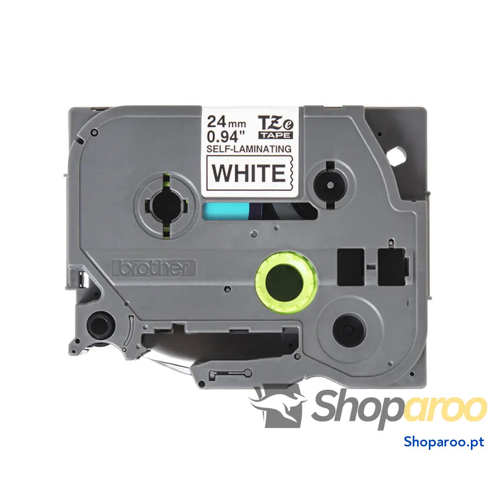 Cinta laminada para máquinas rotuladoras Brother TZe-SL251 Branco Preto (1 Unidade)
