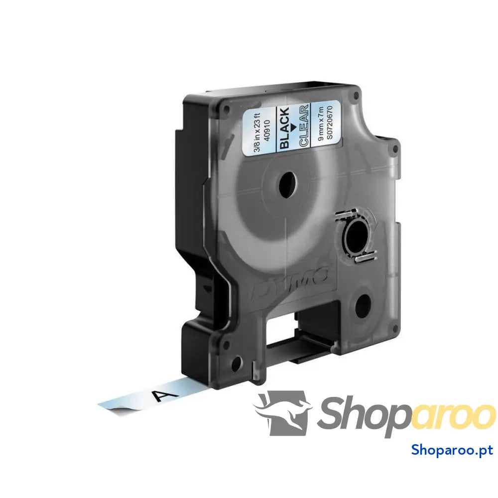Cinta laminada para máquinas rotuladoras Dymo LM D1 Preto