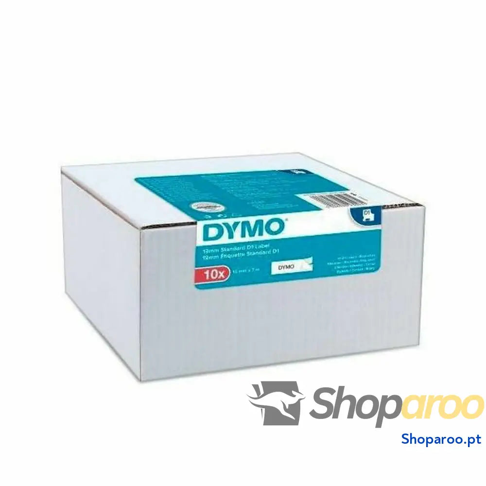 Cinta laminada para máquinas rotuladoras Dymo Value Pack Branco Preto/Branco