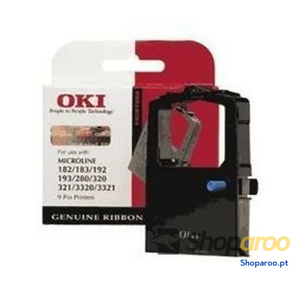 Cinta laminada para máquinas rotuladoras OKI Preto