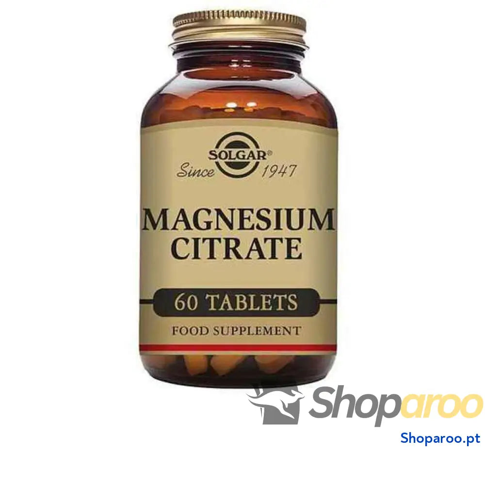Citrato de magnésio Solgar De Magnesio (60 uds)