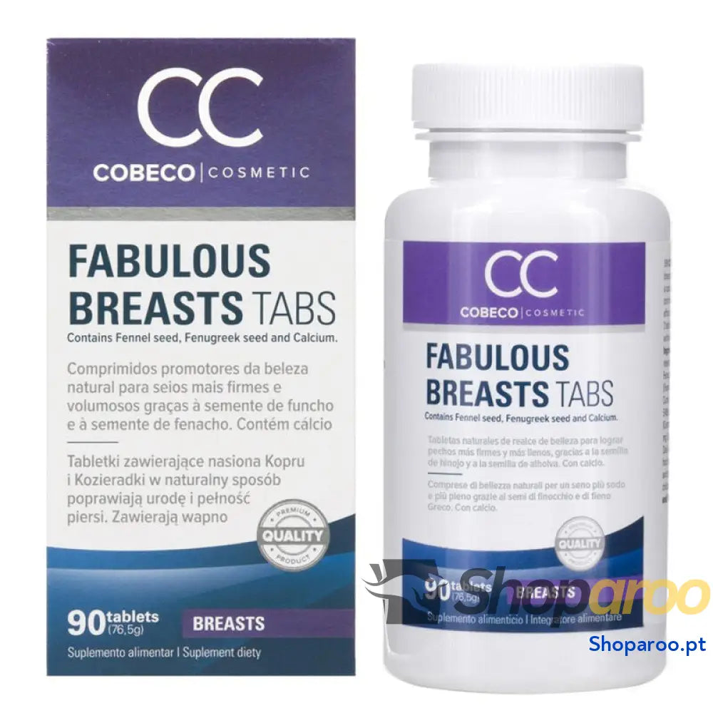 COBECO - CC FABULOUS BREASTS 90 TABS - ES