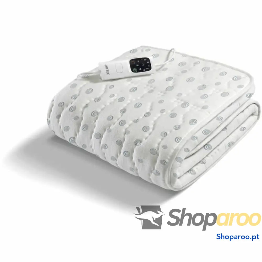 Cobertor Elétrico IMETEC 16630 Branco/Cinzento