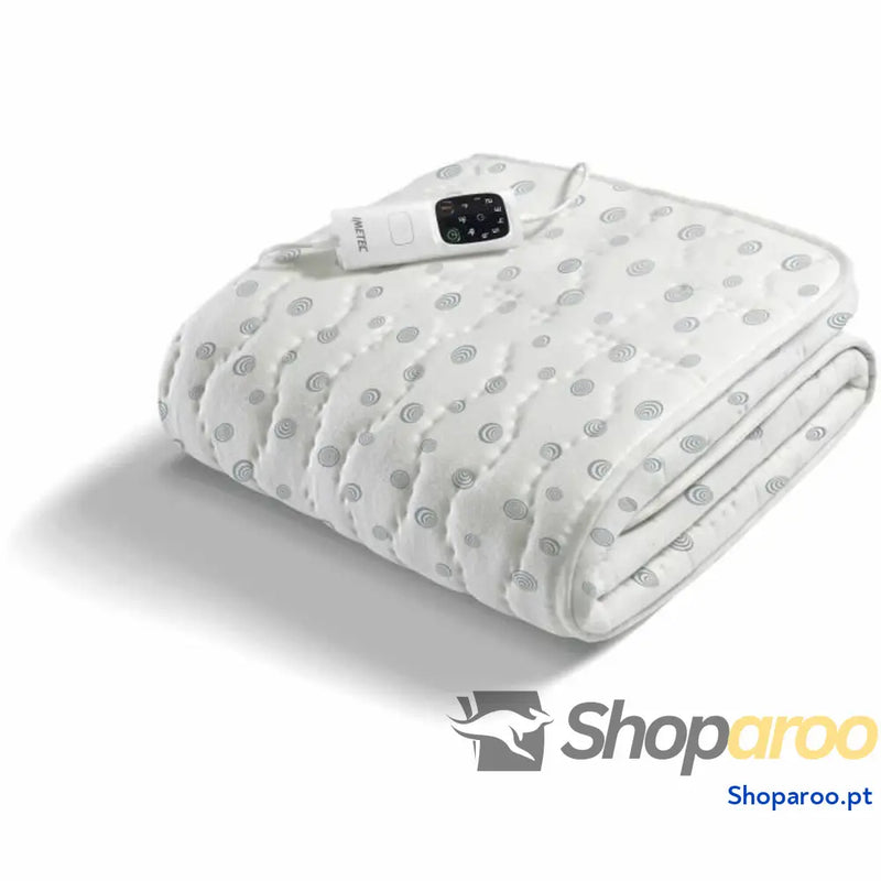 Cobertor Elétrico IMETEC 16630 Branco/Cinzento