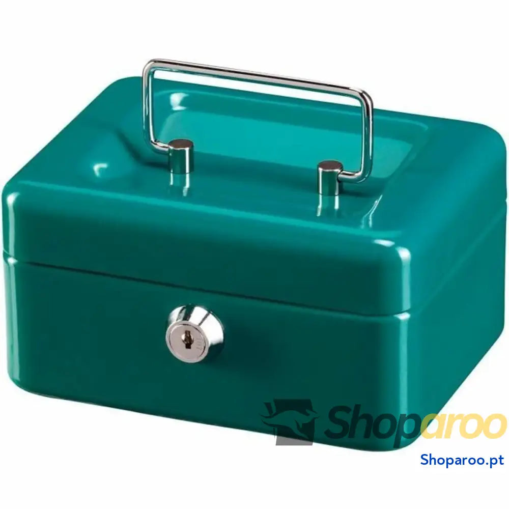 Cofre Burg Wachter 5015 Verde Aço Chave