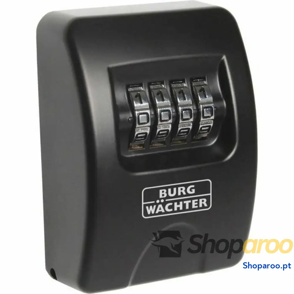 Cofre Burg Wachter KeySafe 10 Chaves Preto Zinco 13 x 4 18 cm