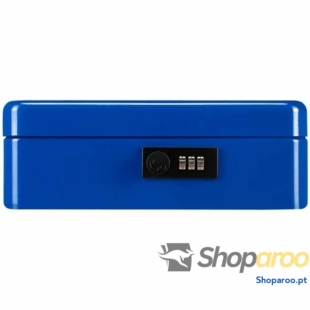 Cofre Burg Wachter Money Code 5025 Azul Aço Combinação