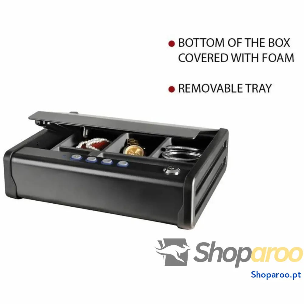 Cofre Master Lock Preto Aço inoxidável