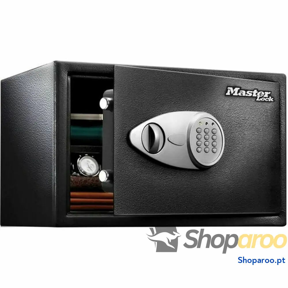 Cofre Master Lock Preto Preto/Cinzento Aço