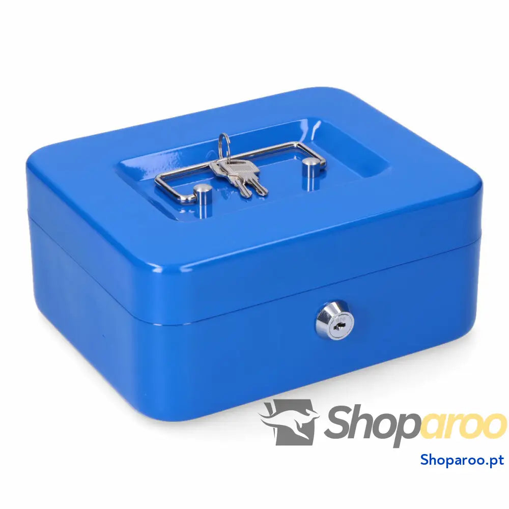 Cofre Micel CFC09 M13394 Azul Aço 20 x 16 9 cm 200 160 90 mm