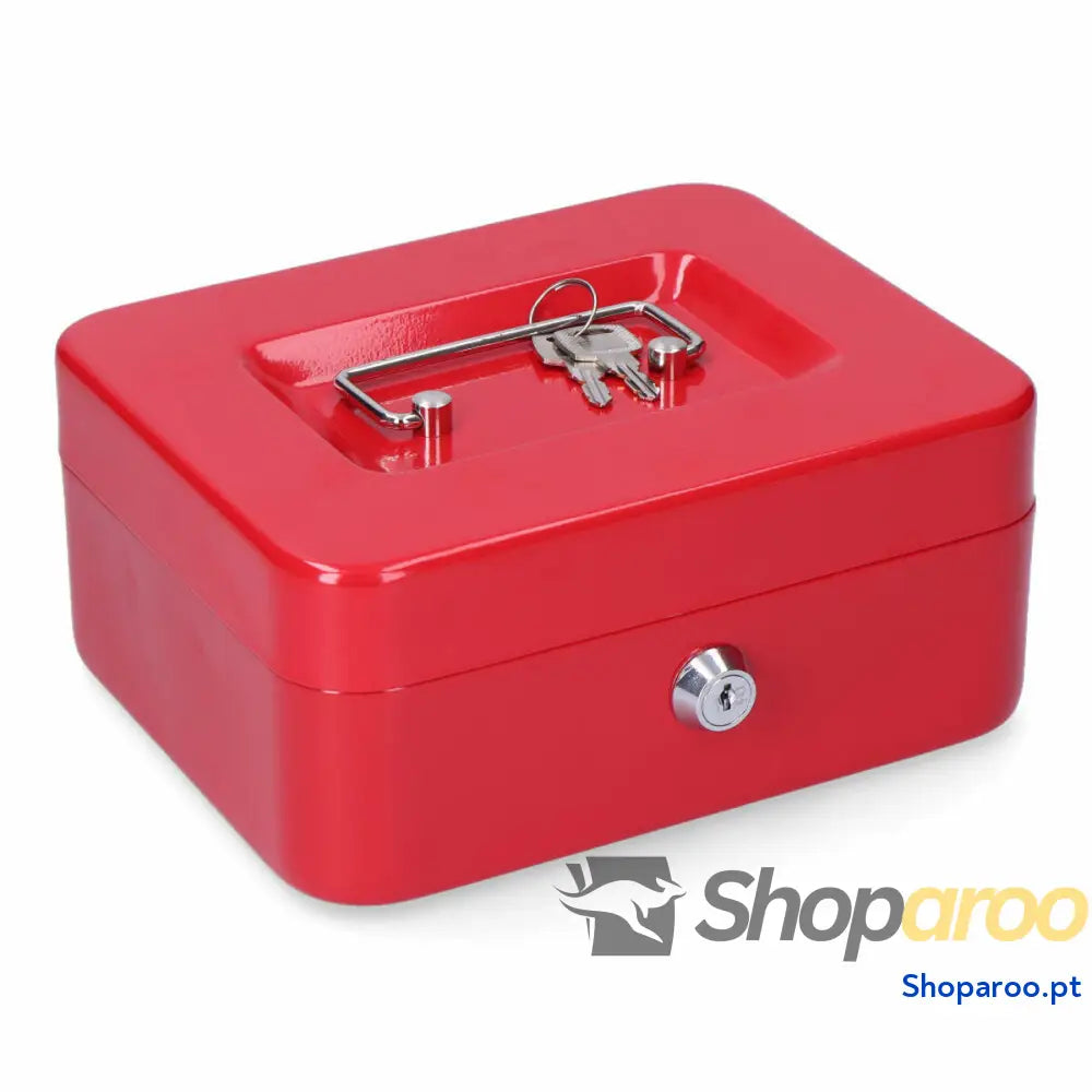Cofre Micel CFC09 M13395 Vermelho Aço 20 x 16 9 cm 200 160 90 mm