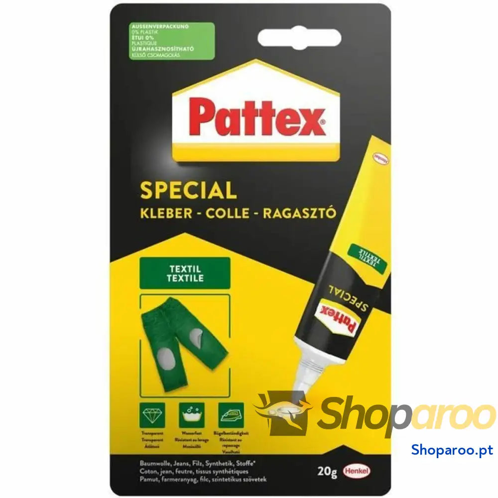 Cola Pattex 20 g Têxtil
