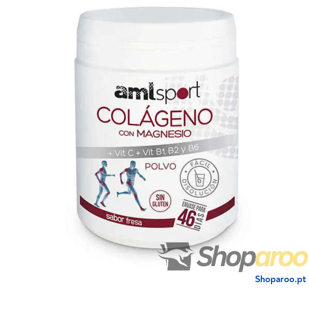 Colagénio Amlsport Colágeno Con Magnesio C Magnésio Vitamina Pós (350 g)