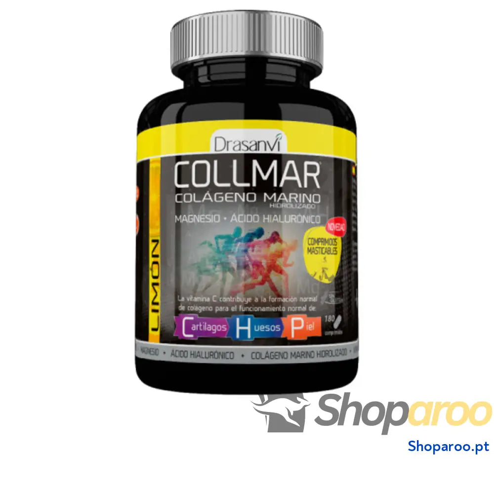 Colagénio Hidrolisado Collmar Drasanvi Limon Masticable Pastilha Elástica Limão (180 uds)