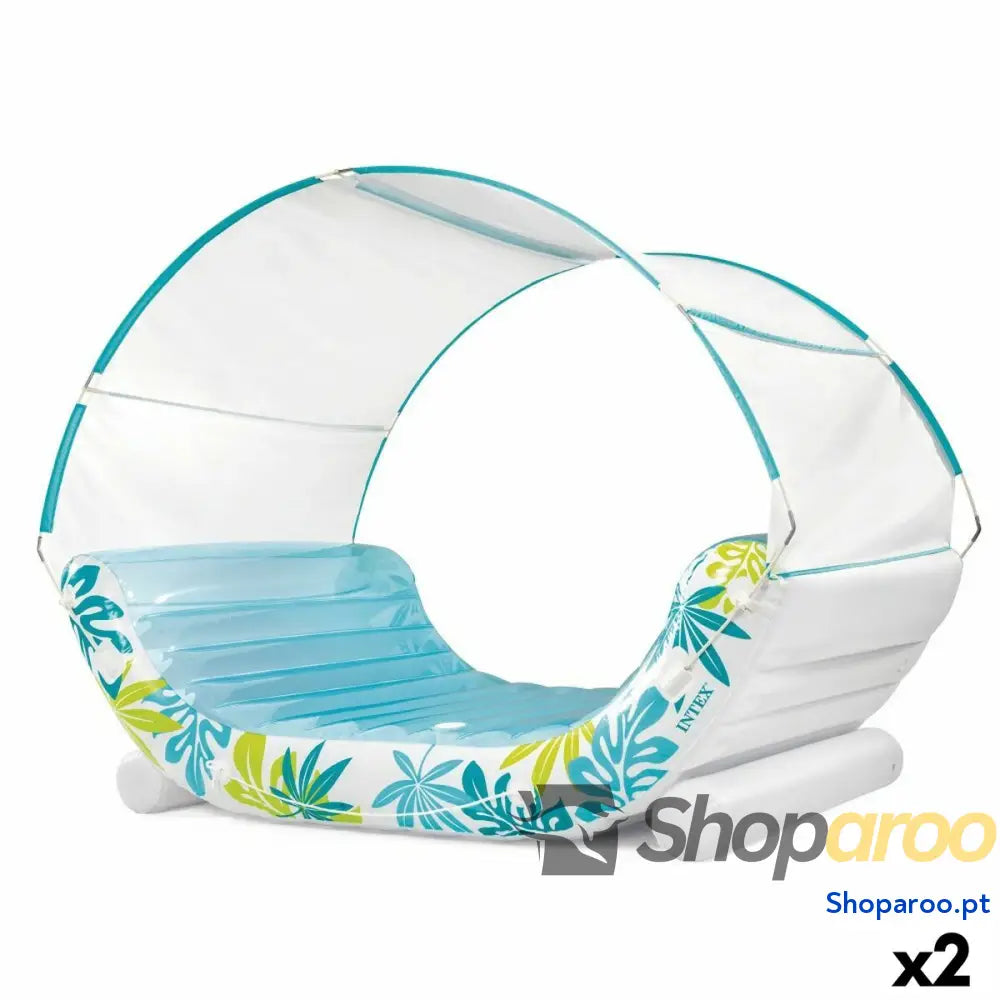 Colchão Insuflável Intex 224 x 165 150 cm (2 Unidades)