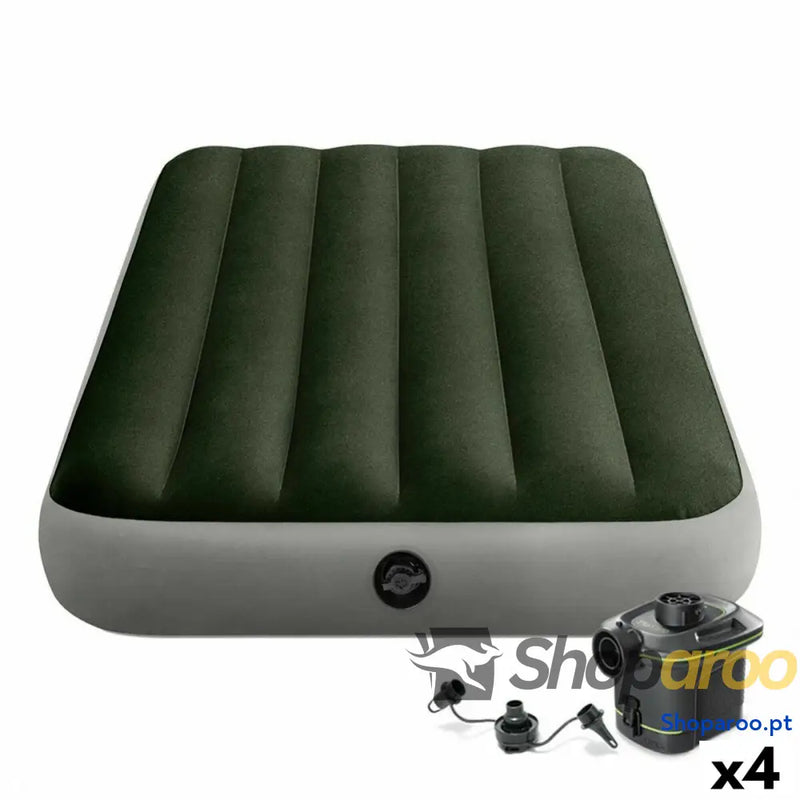 Colchão Insuflável Intex Twin Dura-Beam Prestige Downy 99 x 25 x 191 cm 4 Unidades