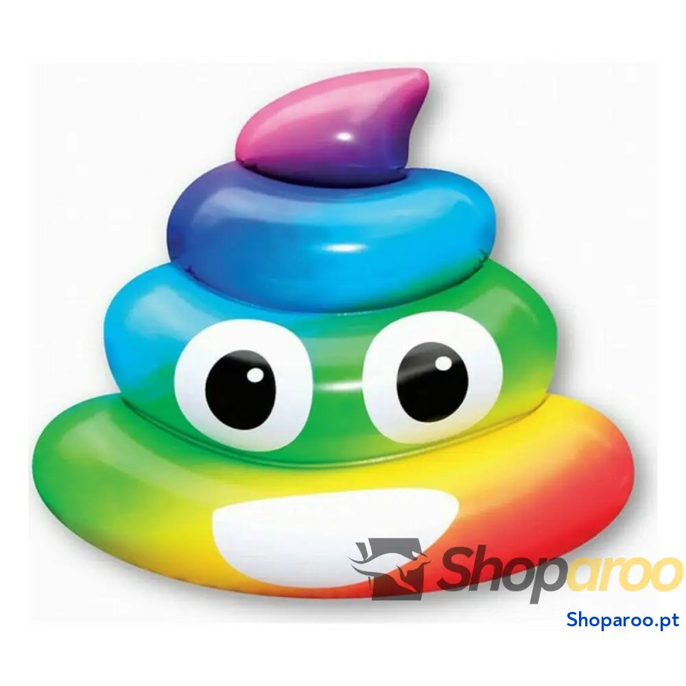 Colchão Insuflável Rainbow Poo (107 x 121 26 cm)