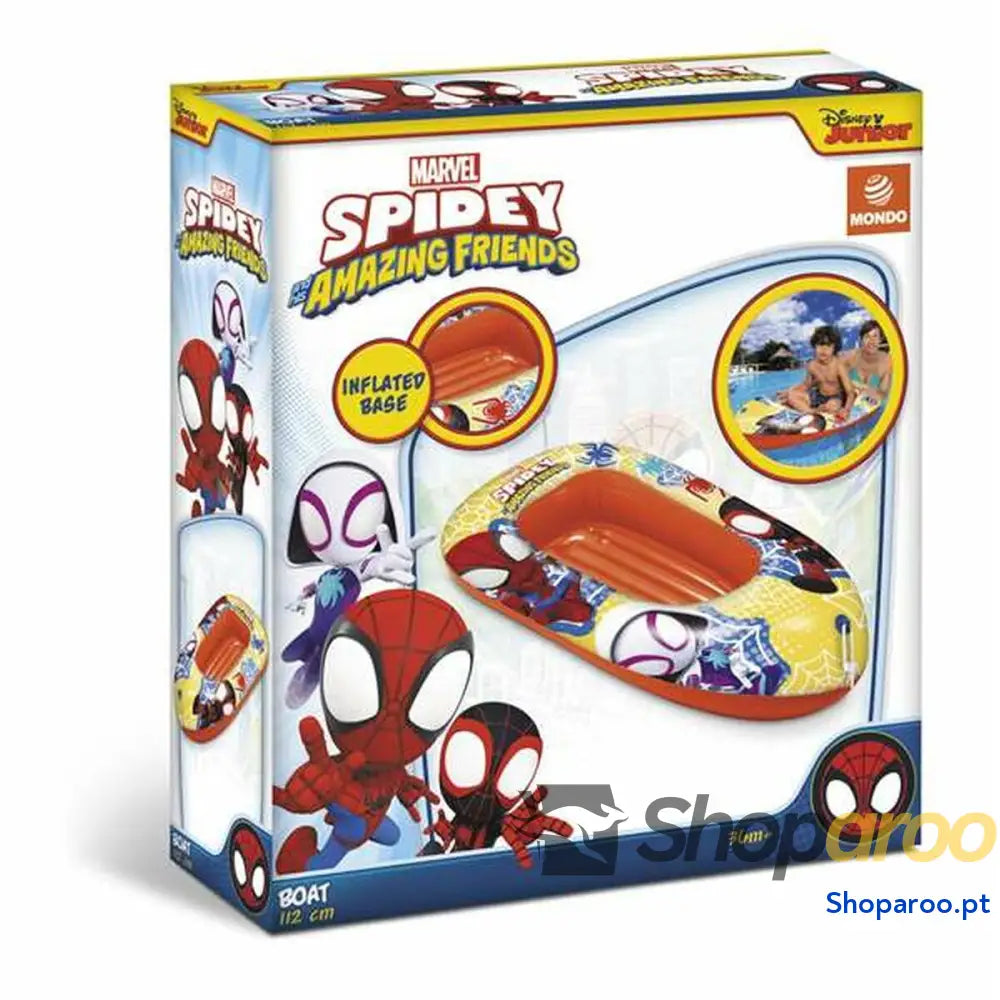 Colchão Insuflável Spidey Barco 112 cm