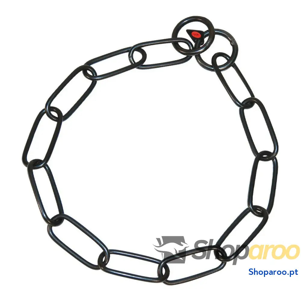 Coleira para Cães Hs Sprenger Preto Comprido Elos (59 cm)