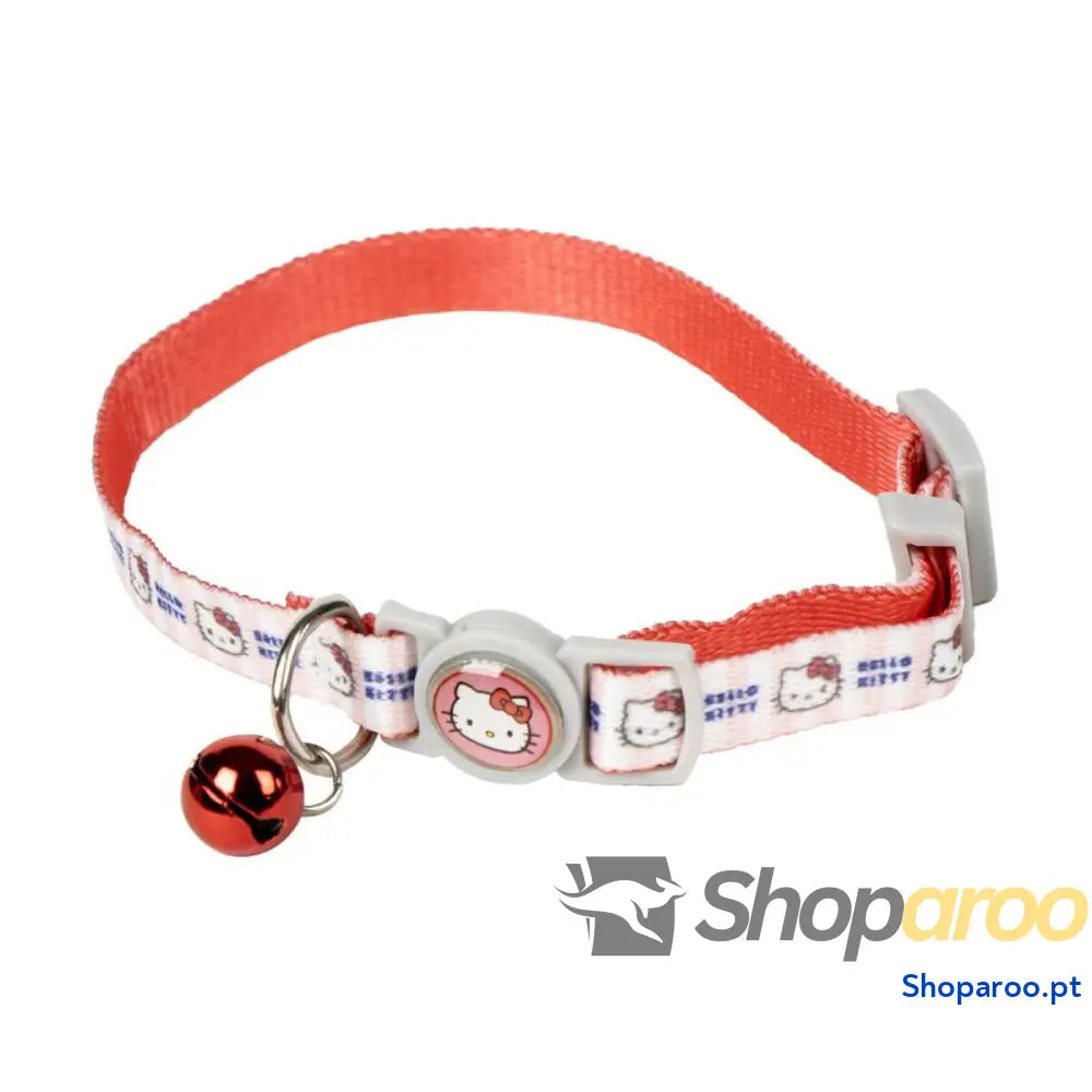 Coleira para Gato Hello Kitty Vermelho