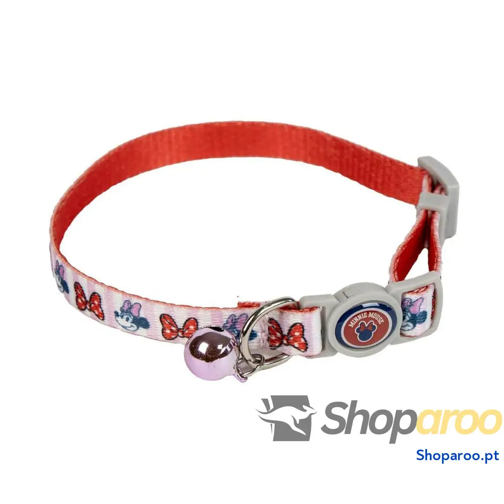 Coleira para Gato Minnie Mouse Cor de Rosa