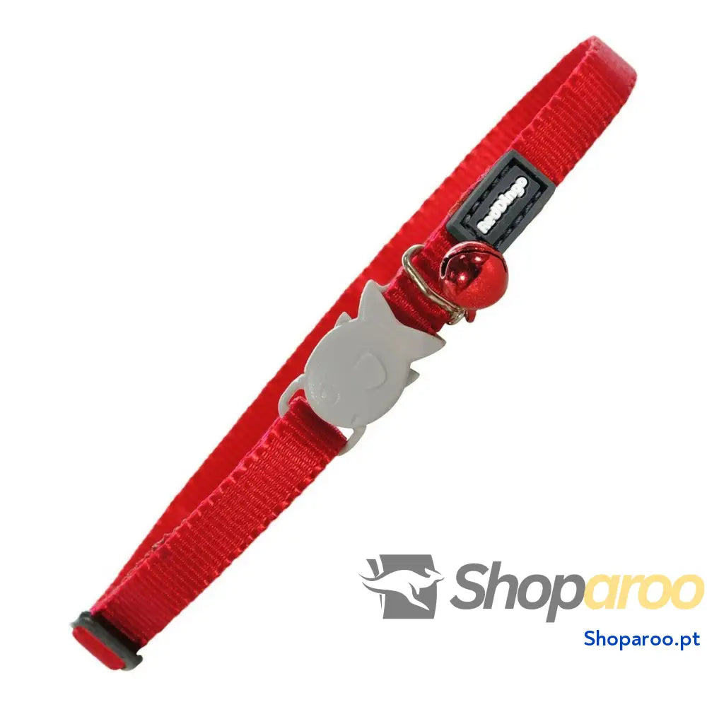 Coleira para Gato Red Dingo 20-32 cm Vermelho