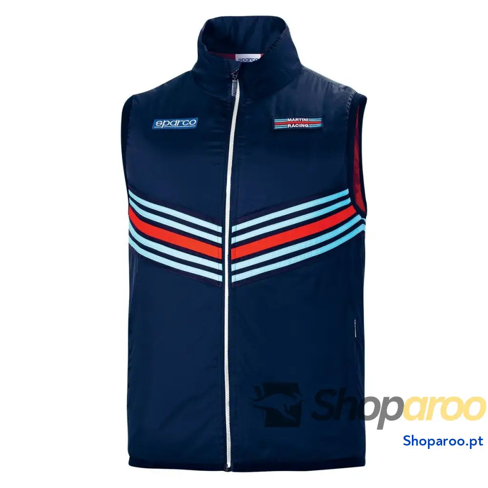 Colete de Desporto para Homem Sparco Martini Racing Azul escuro (XXL)
