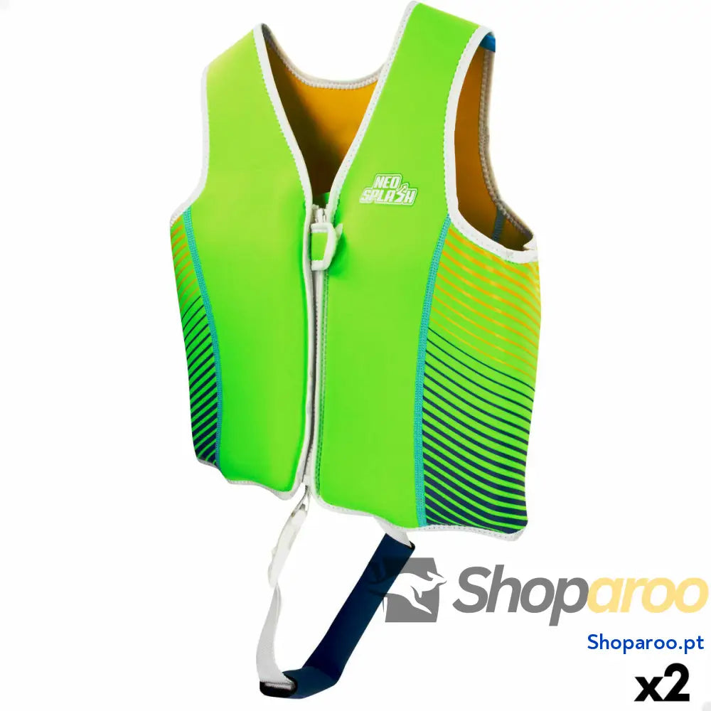 Colete Insuflável para Piscina AquaSport 32 x 34 10 cm (2 Unidades)