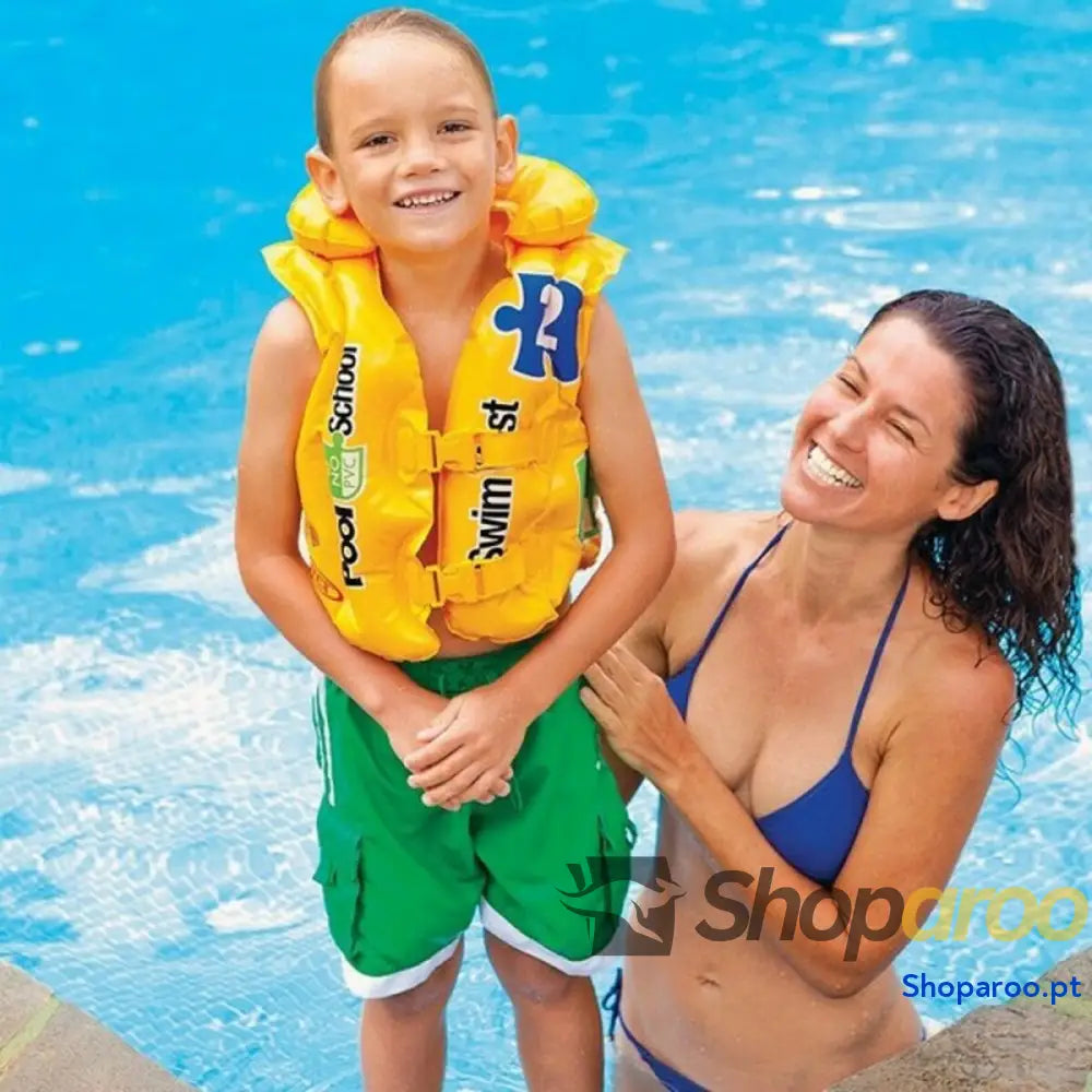 Colete Insuflável para Piscina Intex 58660EU (50 x 47 cm) 50 cm