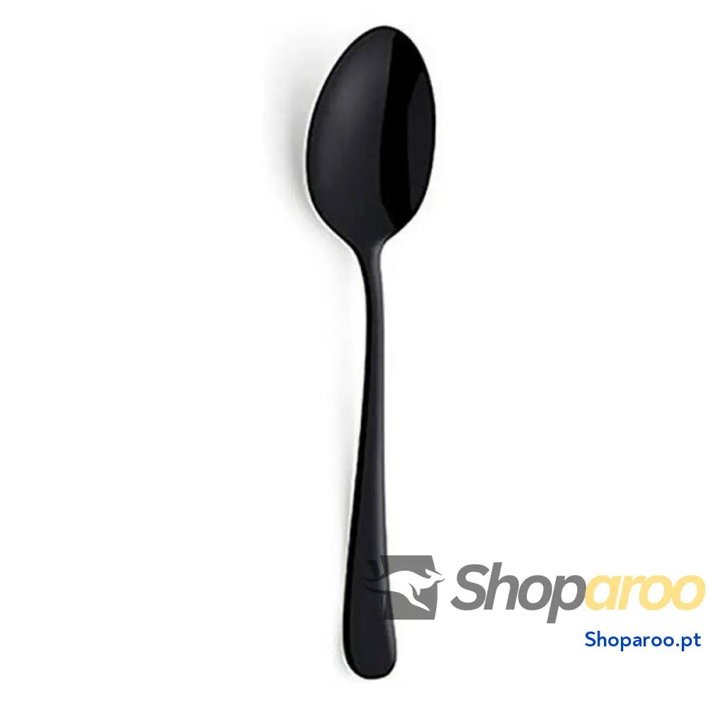 Colher de Café Amefa 1410ATB000375 (12 pcs) Preto Metal 14,4 cm Unidades)