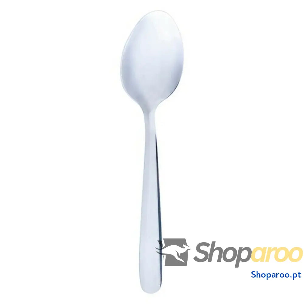 Colher de Sobremesa Quid Universal Metal Aço inoxidável 18,5 cm 12 Unidades