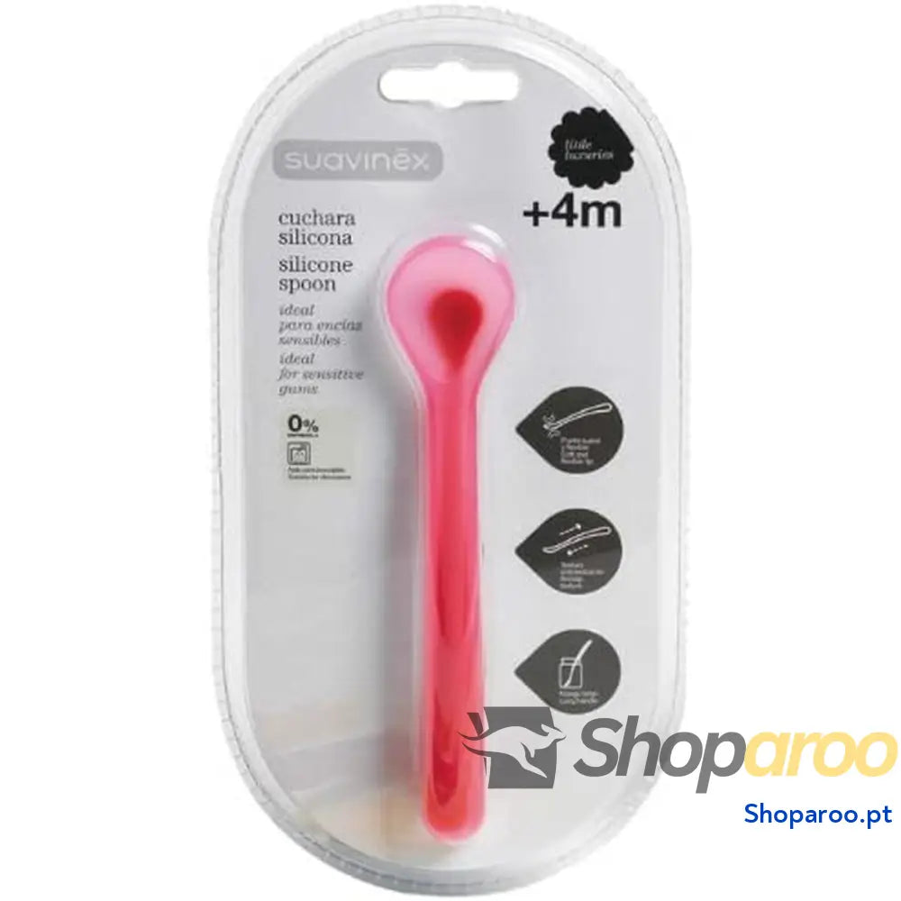 Colher Dispensadora para Bebé Suavinex EDC Silicone + 4 Meses