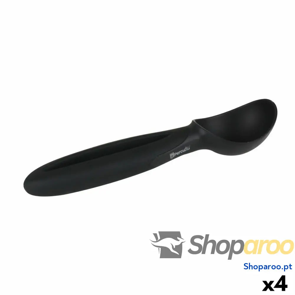 Colher para Gelado Percutti Fórmula Preto (4 Unidades)