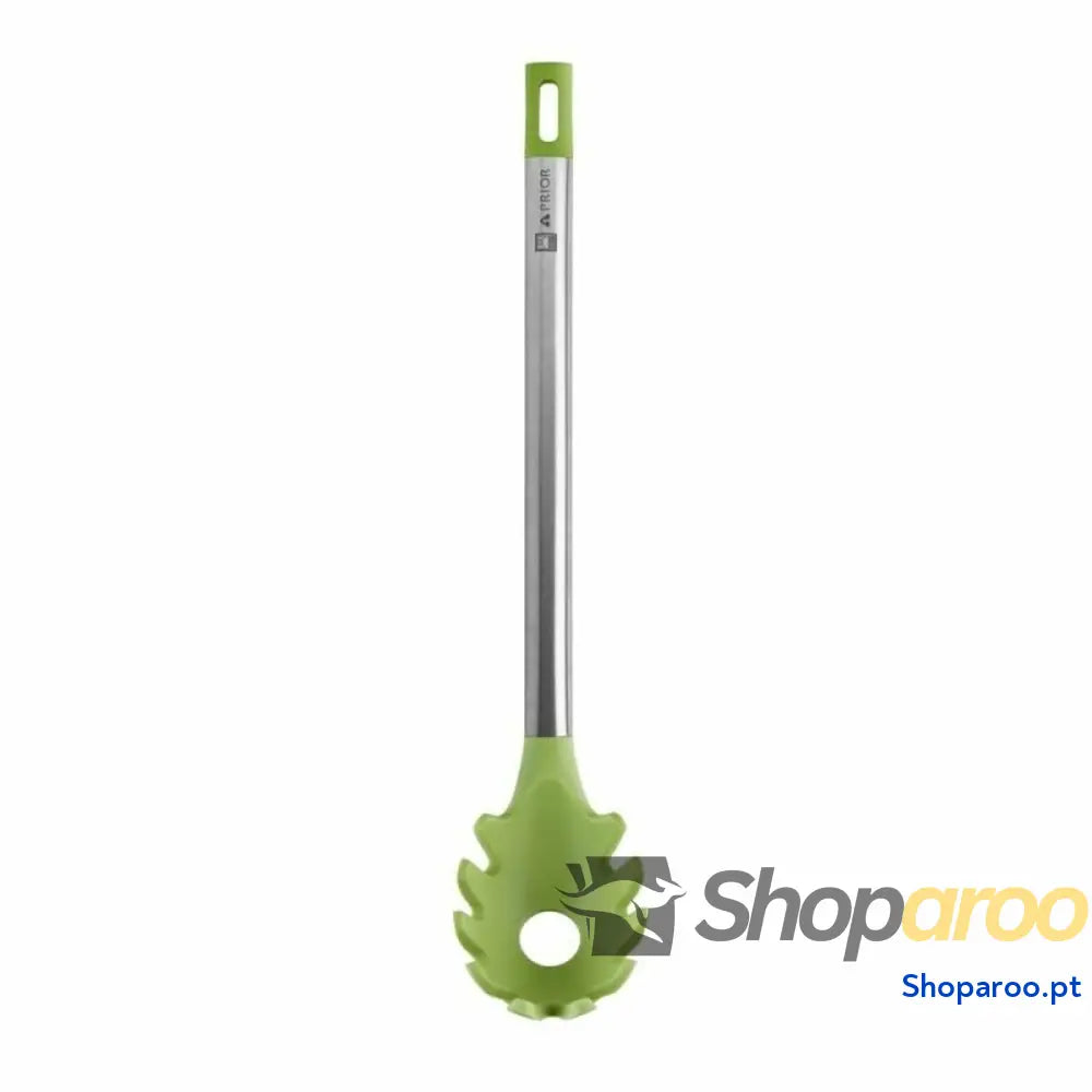 Colher para Servir Massa BRA A197009 Verde Aço inoxidável