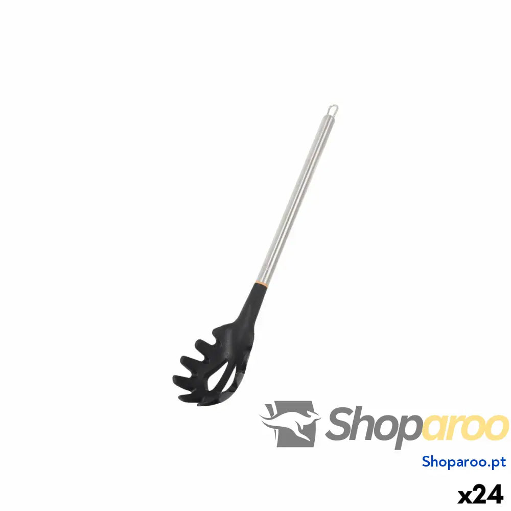 Colher para Servir Massa MasterChef Silicone Aço inoxidável 34 cm (24 Unidades)